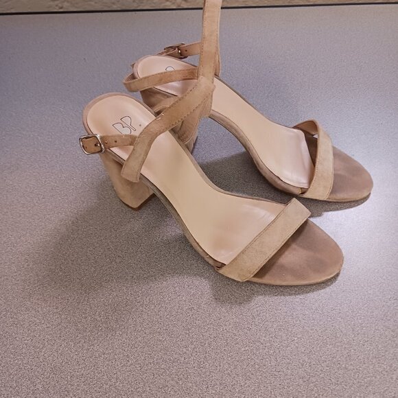 BP Ankle Strap Sandals - Block Heel - Picture 2 of 2